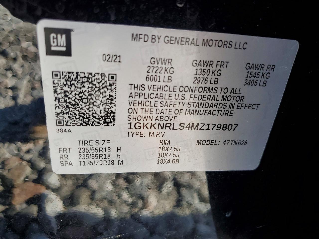 2021 GMC ACADIA