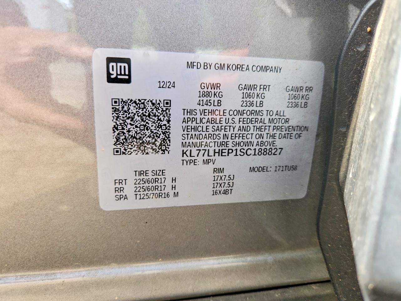2025 CHEVROLET TRAX