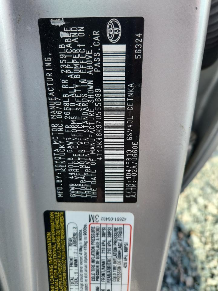 2007 TOYOTA CAMRY