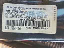 2009 TOYOTA COROLLA