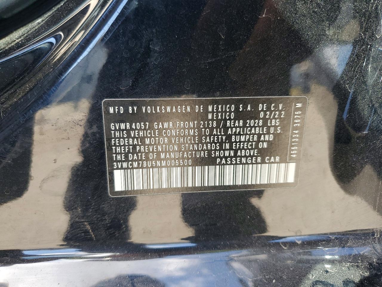 2022 VOLKSWAGEN JETTA