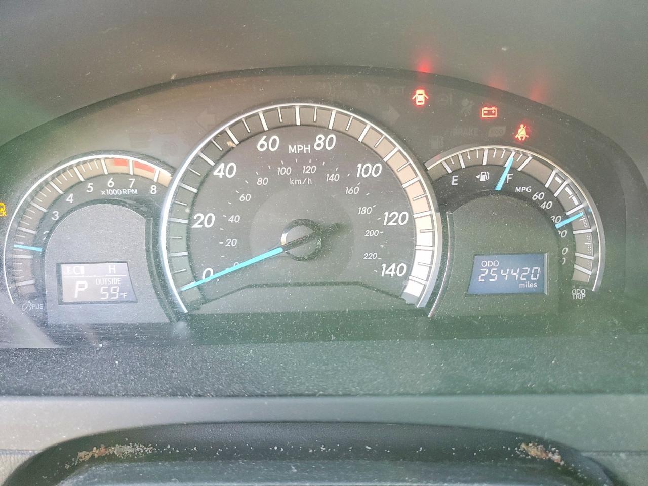 2012 TOYOTA CAMRY