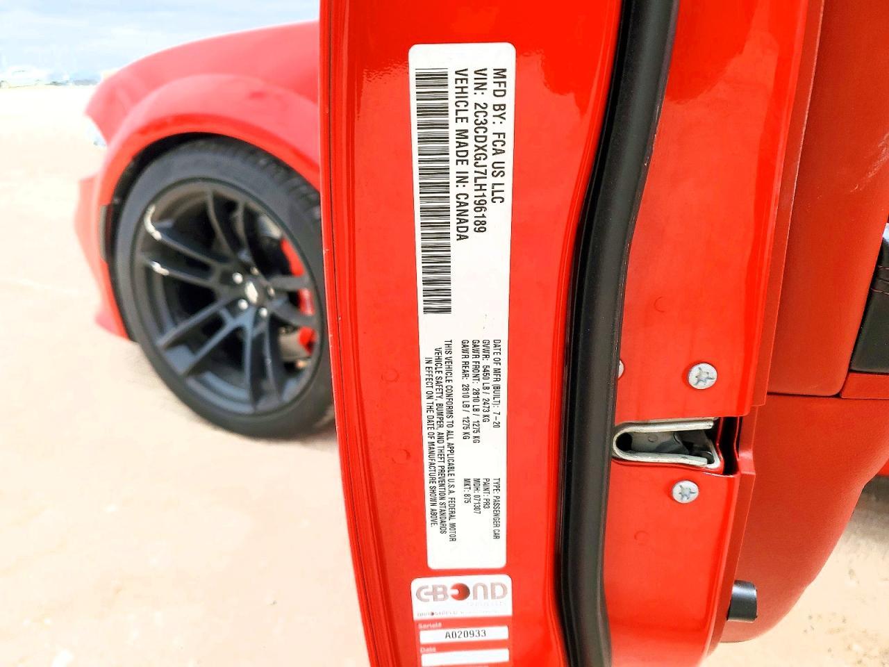 2020 DODGE CHARGER
