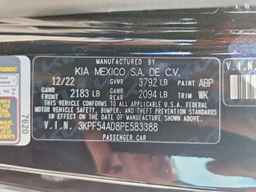 2023 KIA FORTE