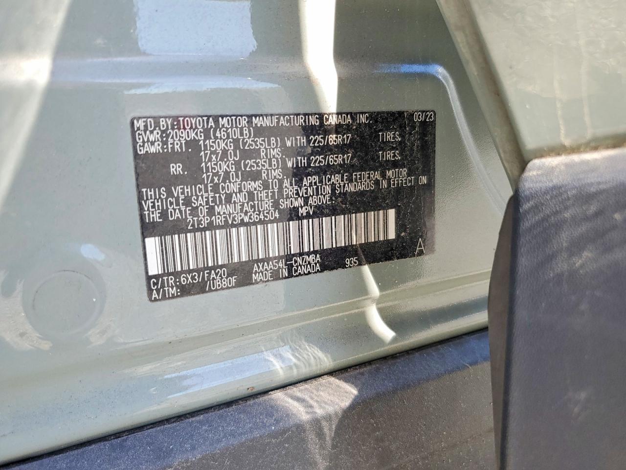 2023 TOYOTA RAV4