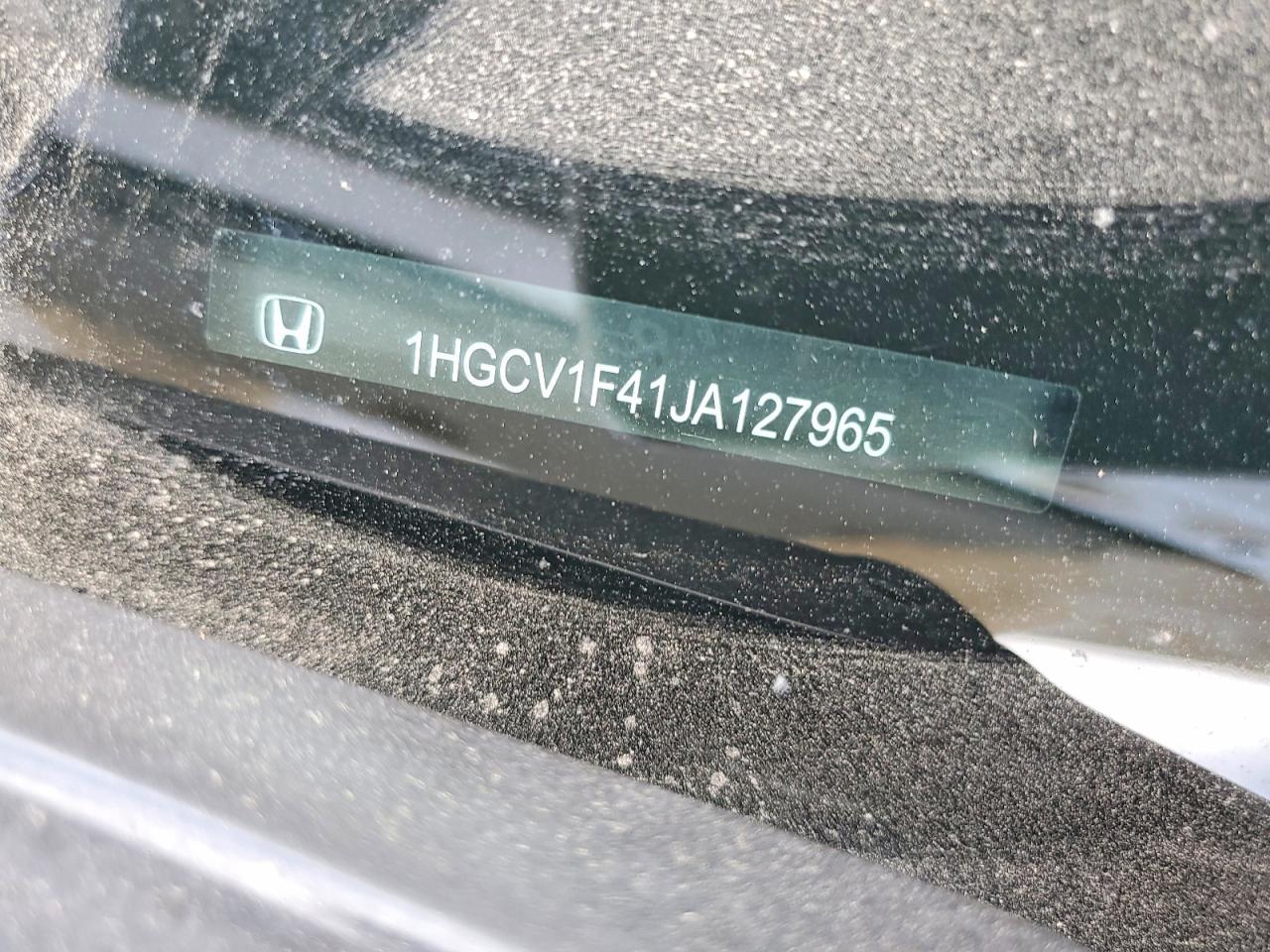 2018 HONDA ACCORD