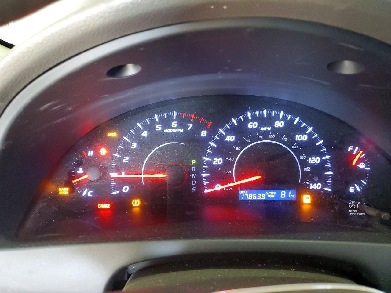 2010 TOYOTA CAMRY