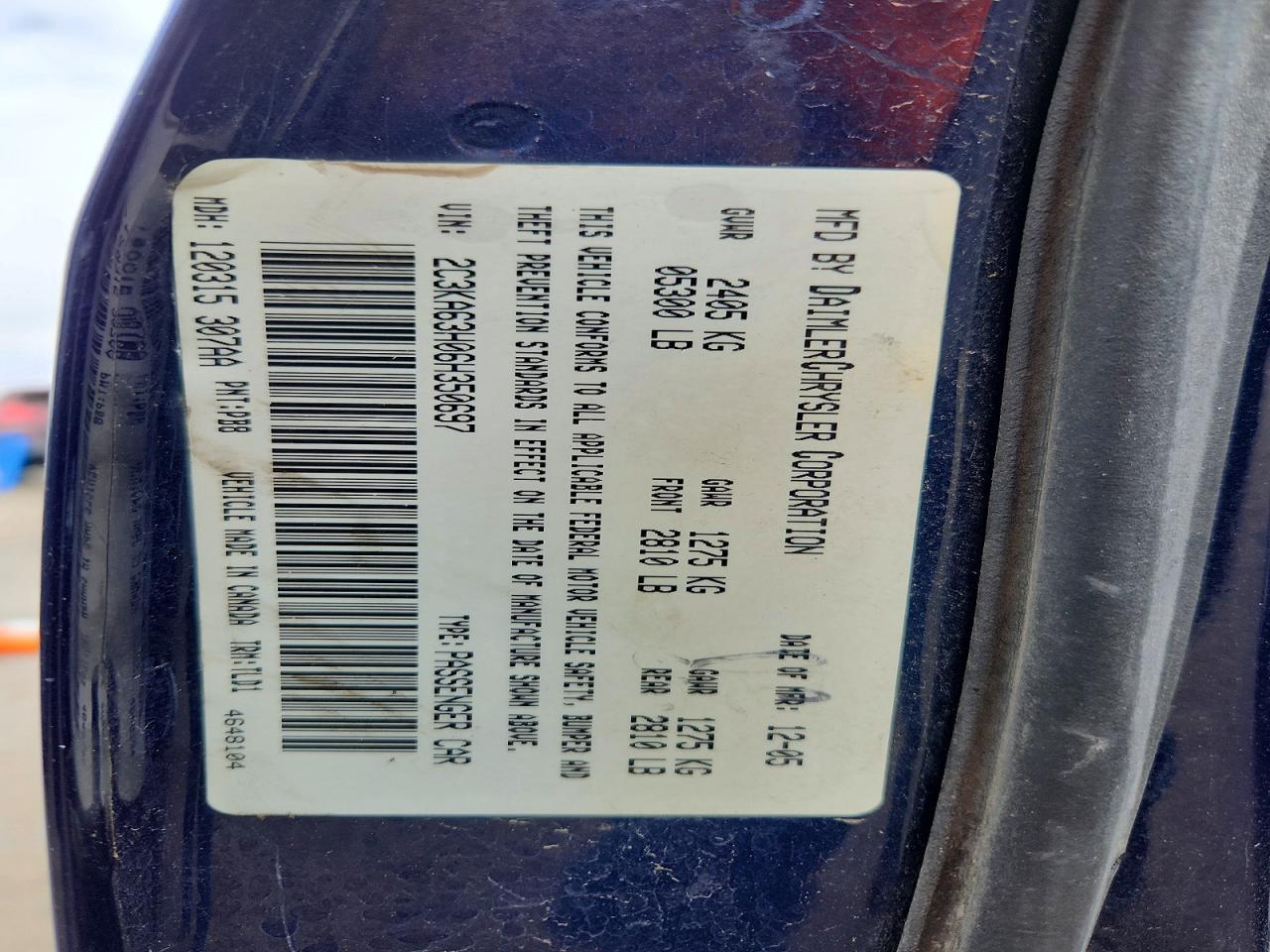 2006 CHRYSLER 300