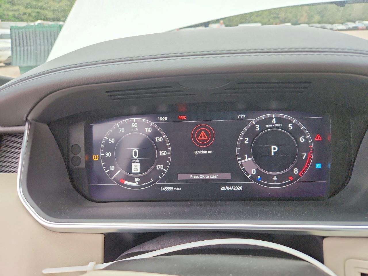 2019 LAND ROVER RANGE ROVER