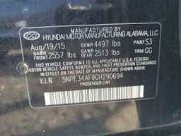 2016 HYUNDAI SONATA
