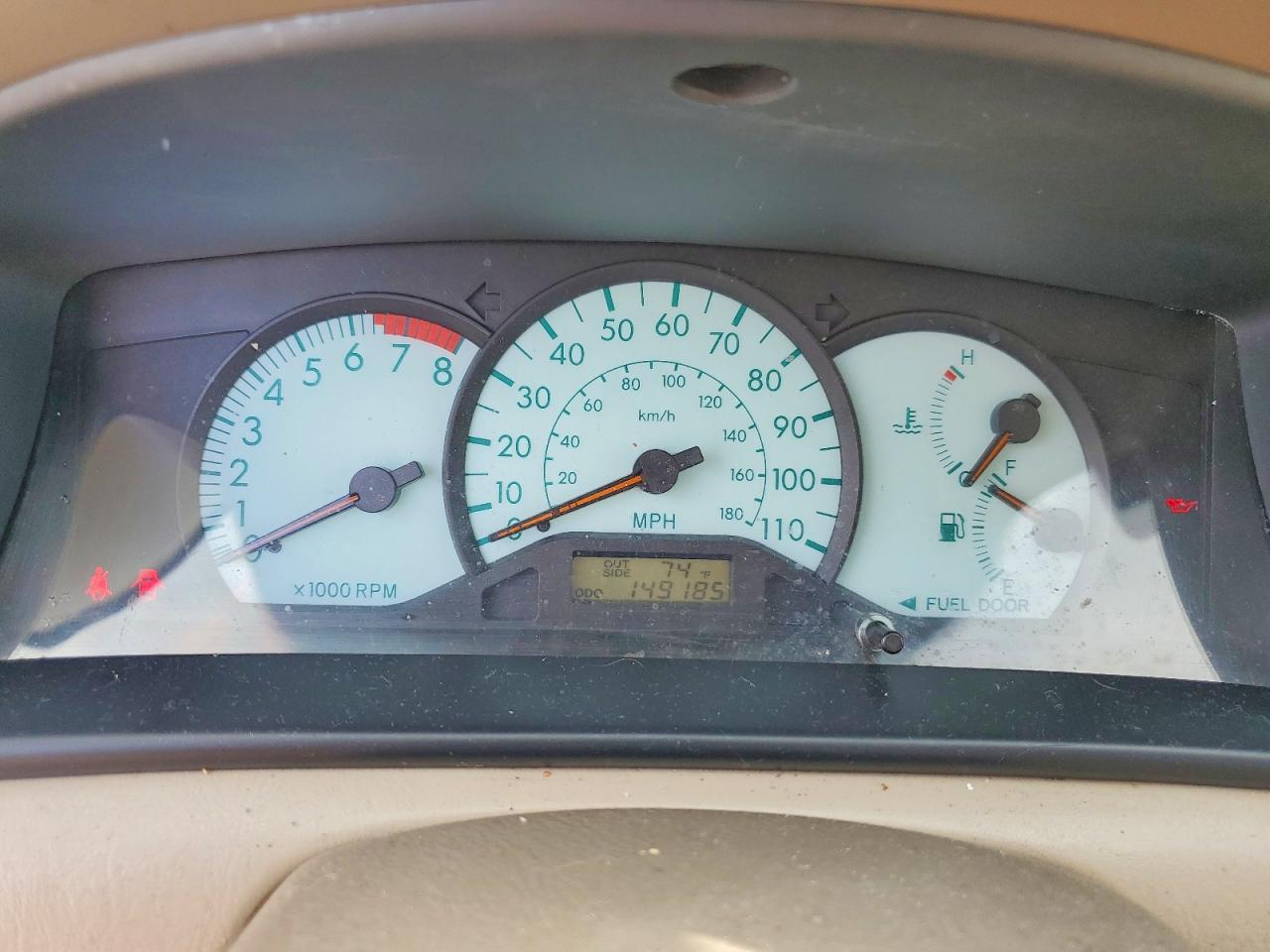 2004 TOYOTA COROLLA