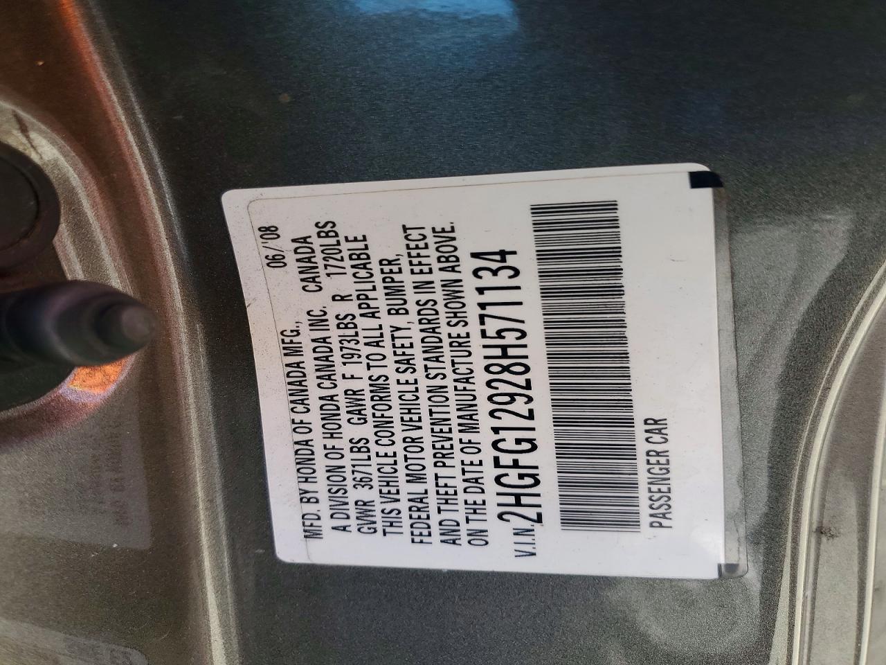 2008 HONDA CIVIC