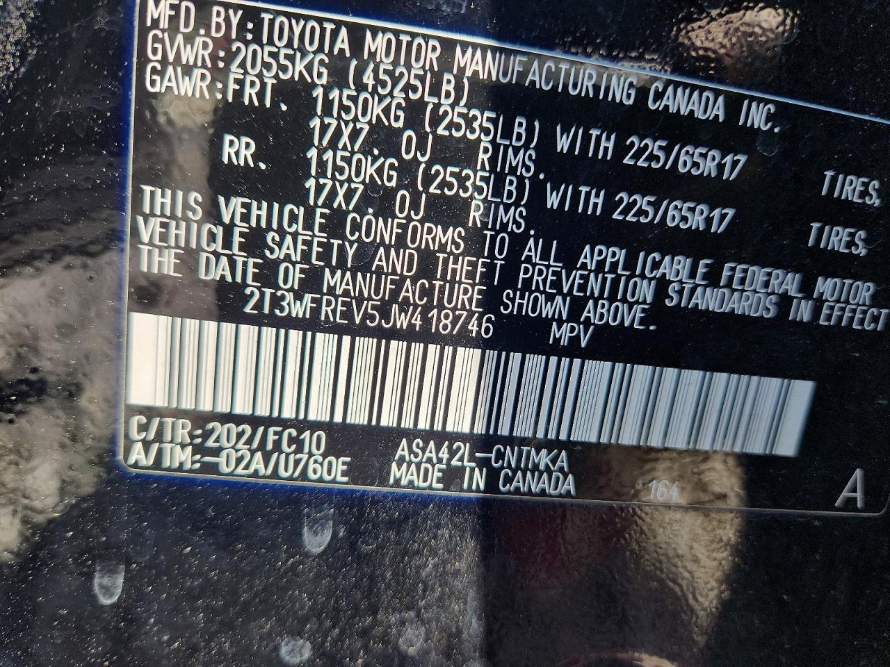 2018 TOYOTA RAV4