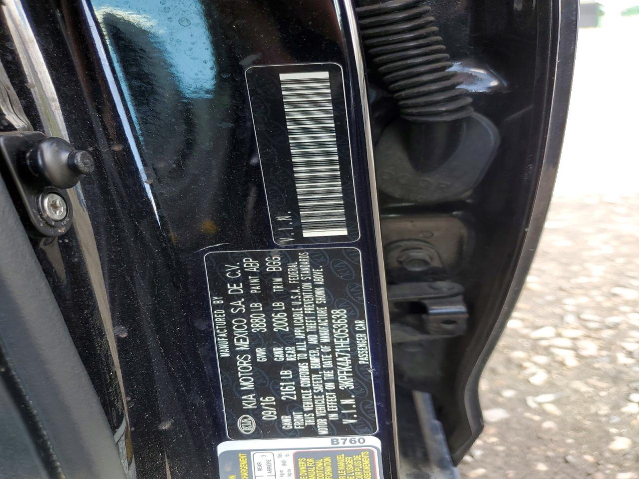 2017 KIA FORTE