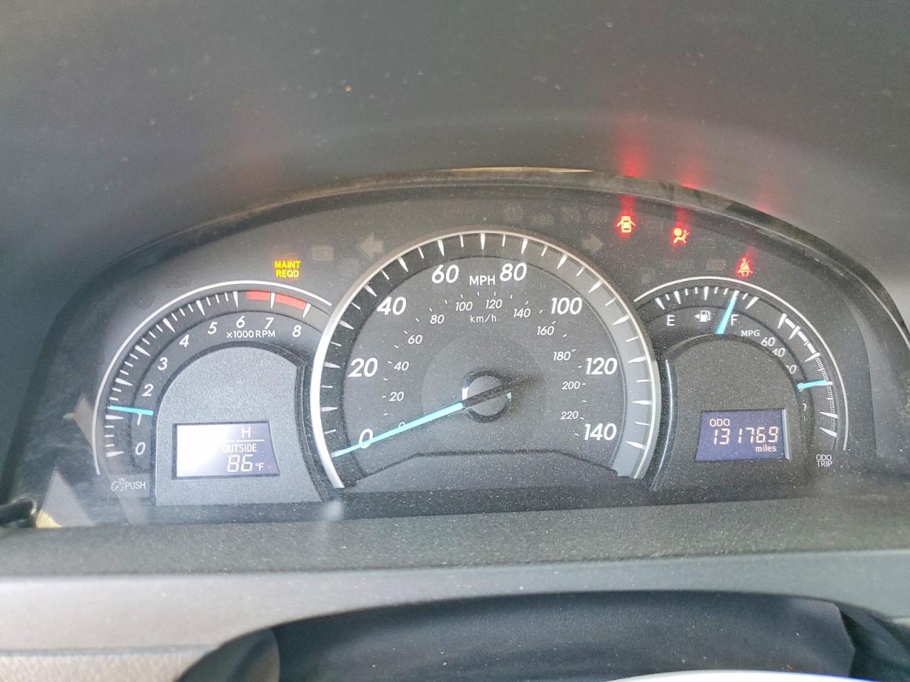 2012 TOYOTA CAMRY