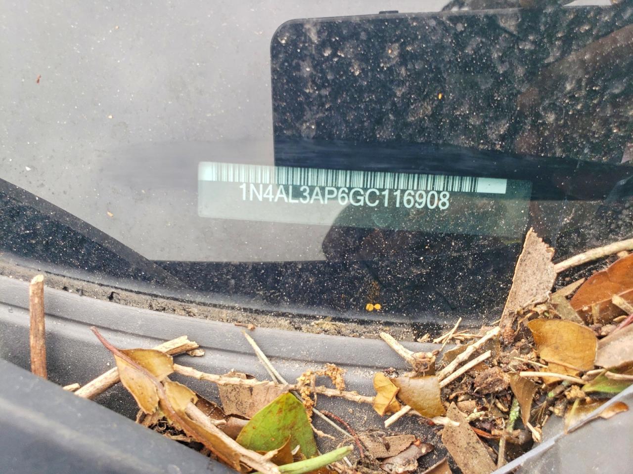 2016 NISSAN ALTIMA