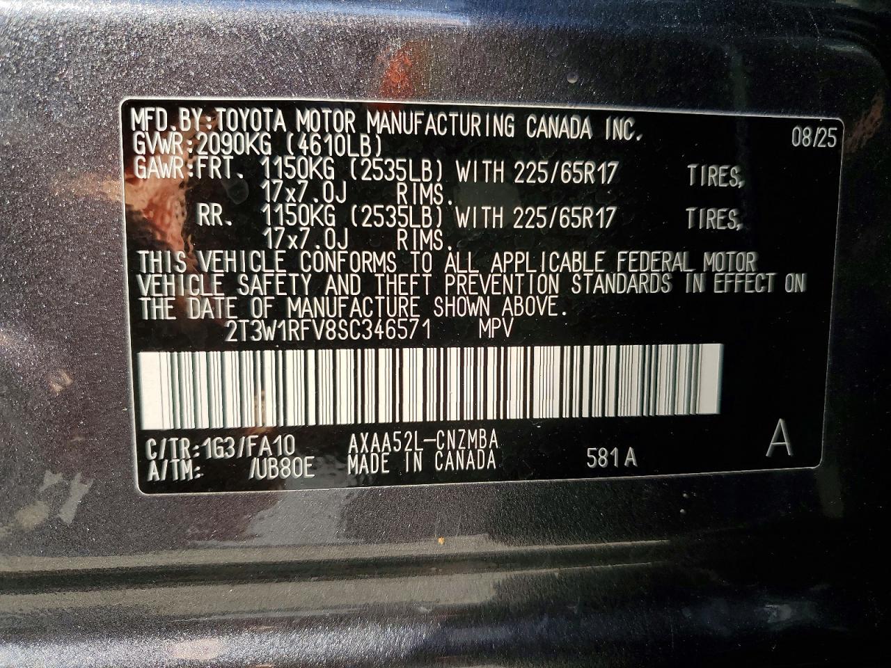 2025 TOYOTA RAV4