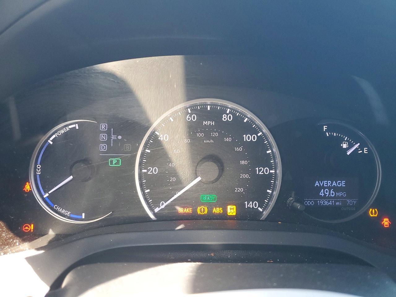 2013 LEXUS CT 200H