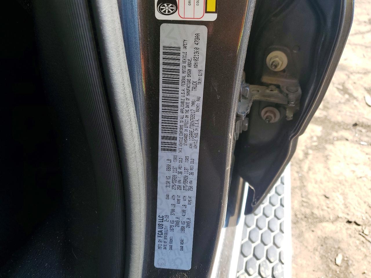 2019 RAM 1500