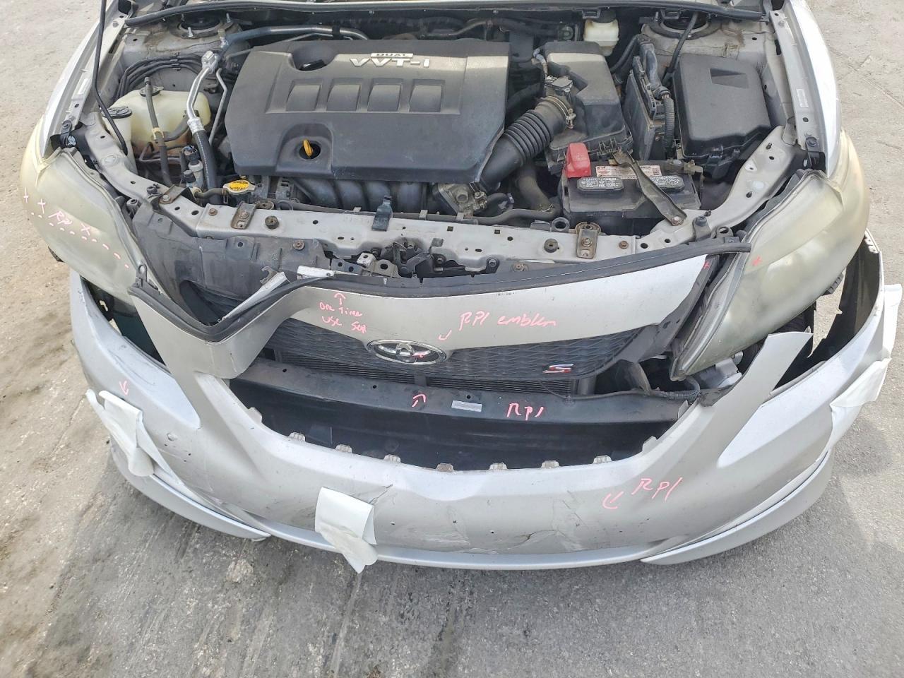 2009 TOYOTA COROLLA