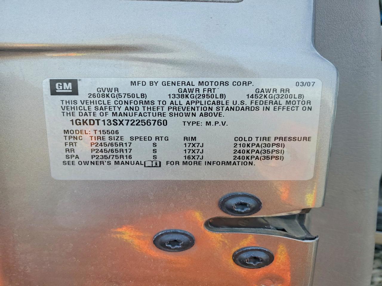 2007 GMC Envoy