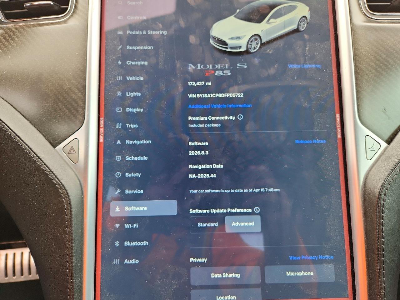 2013 TESLA MODEL S