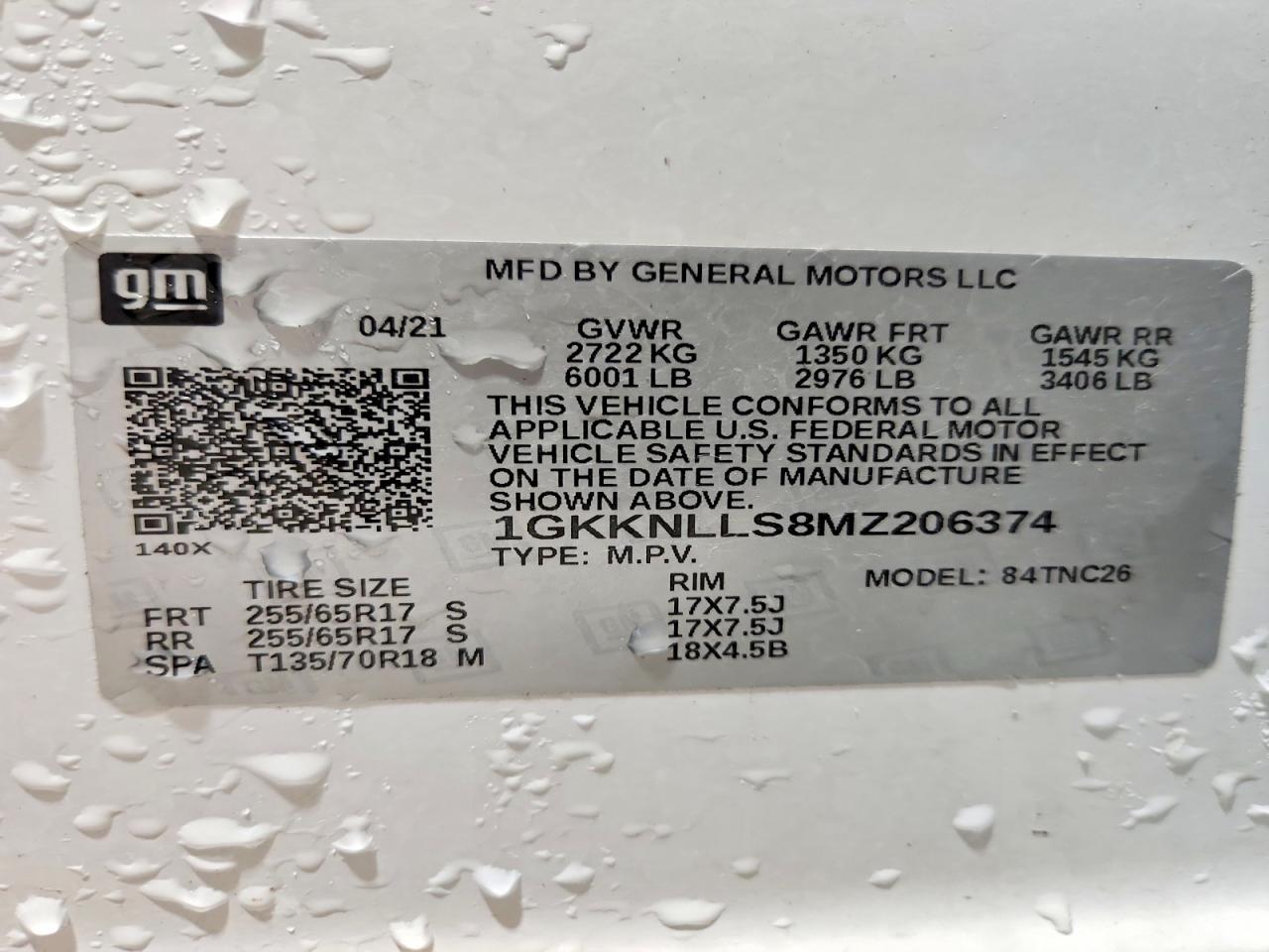 2021 GMC ACADIA