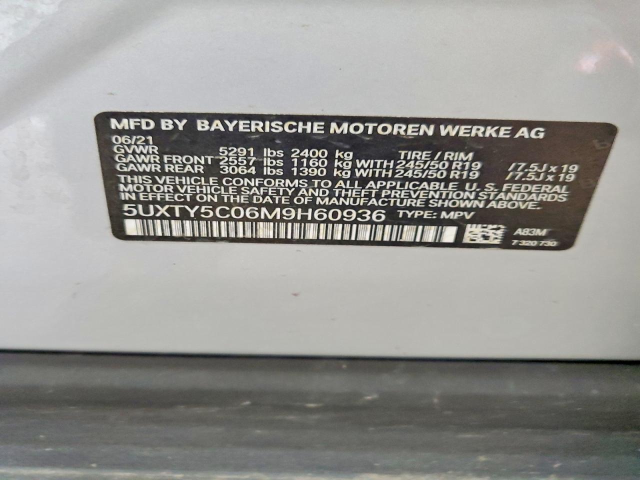 2021 BMW X3
