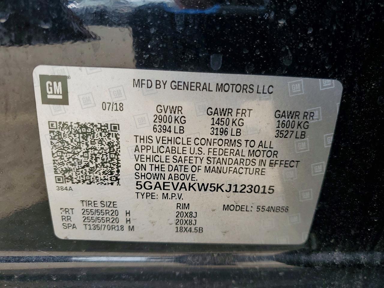 2019 BUICK ENCLAVE