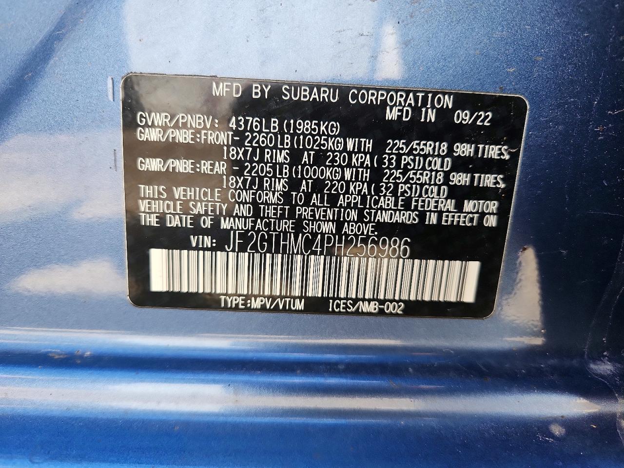 2023 SUBARU Crosstrek