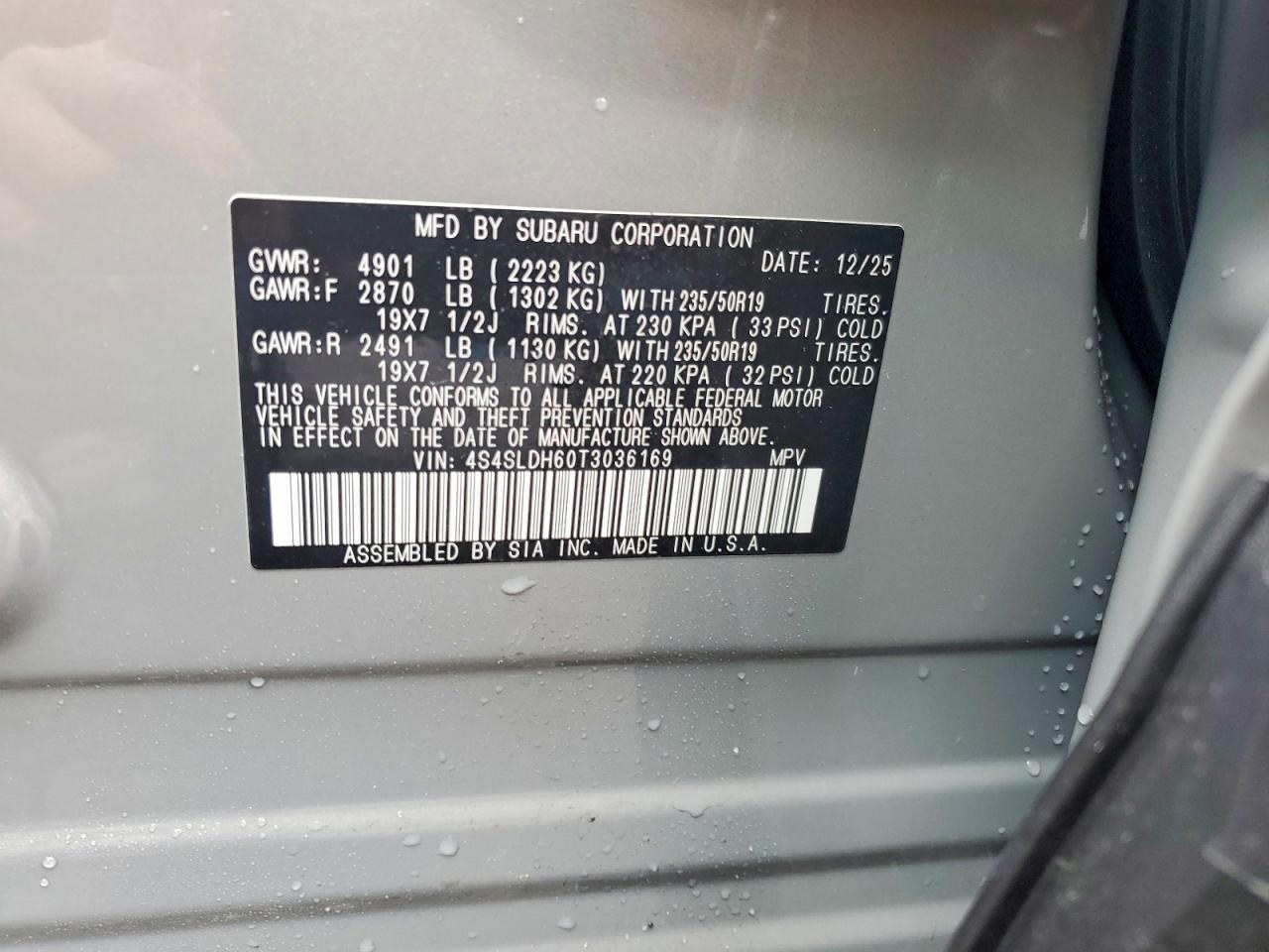 2026 SUBARU FORESTER
