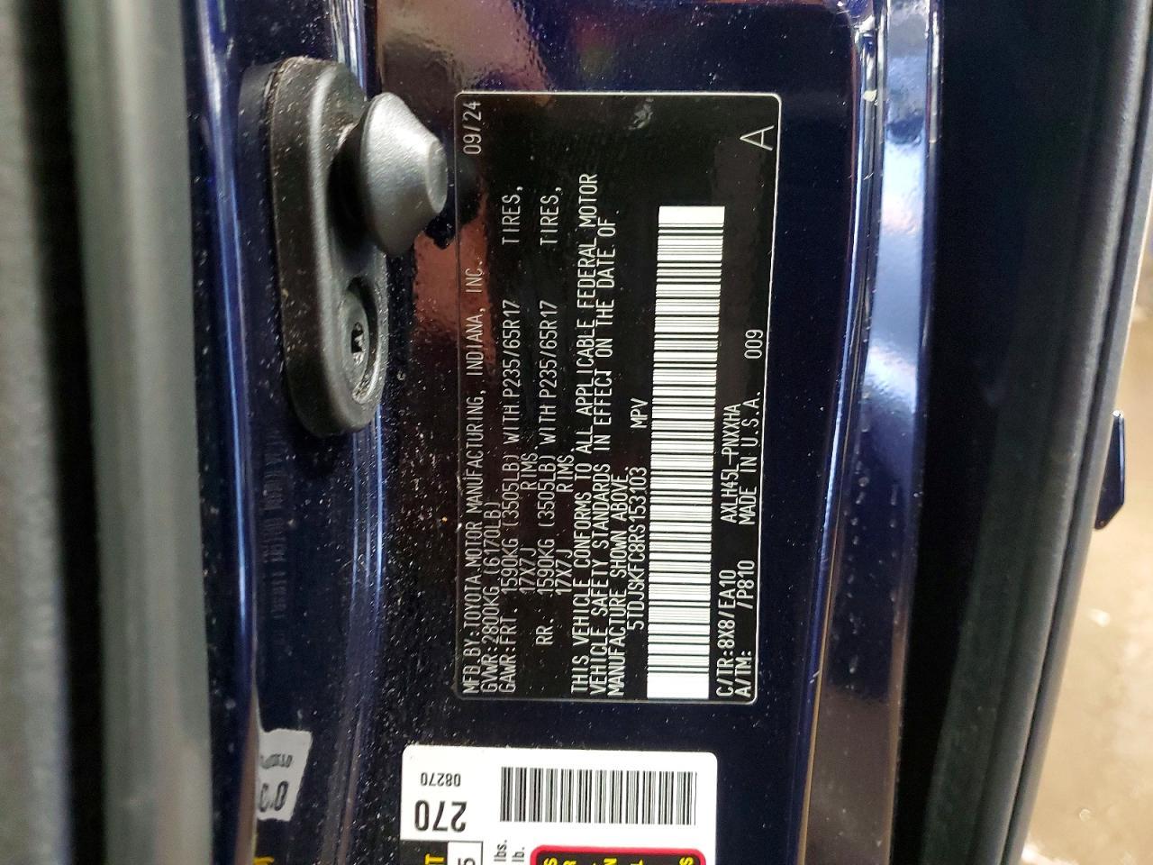 2024 TOYOTA SIENNA
