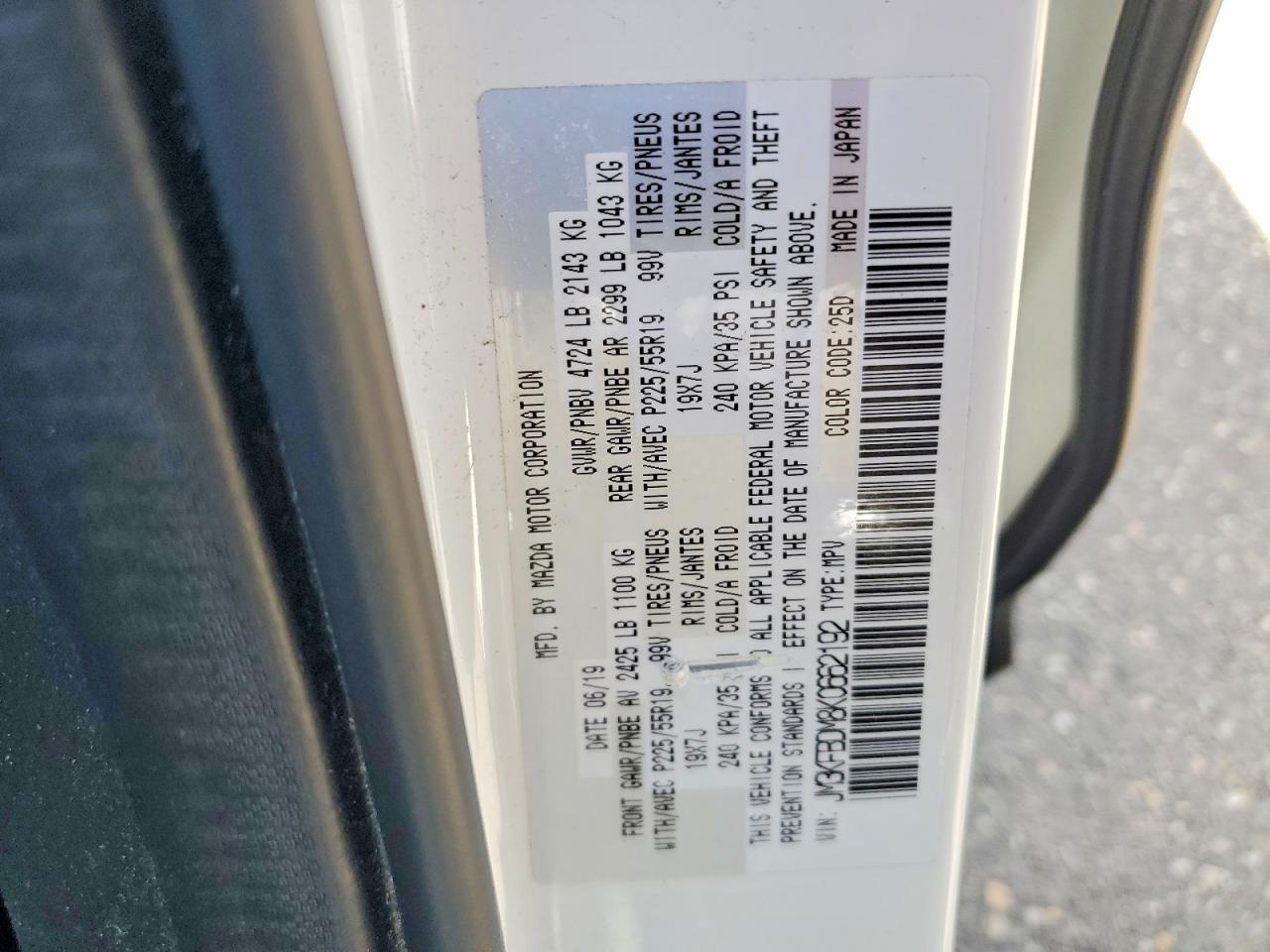 2019 MAZDA CX-5