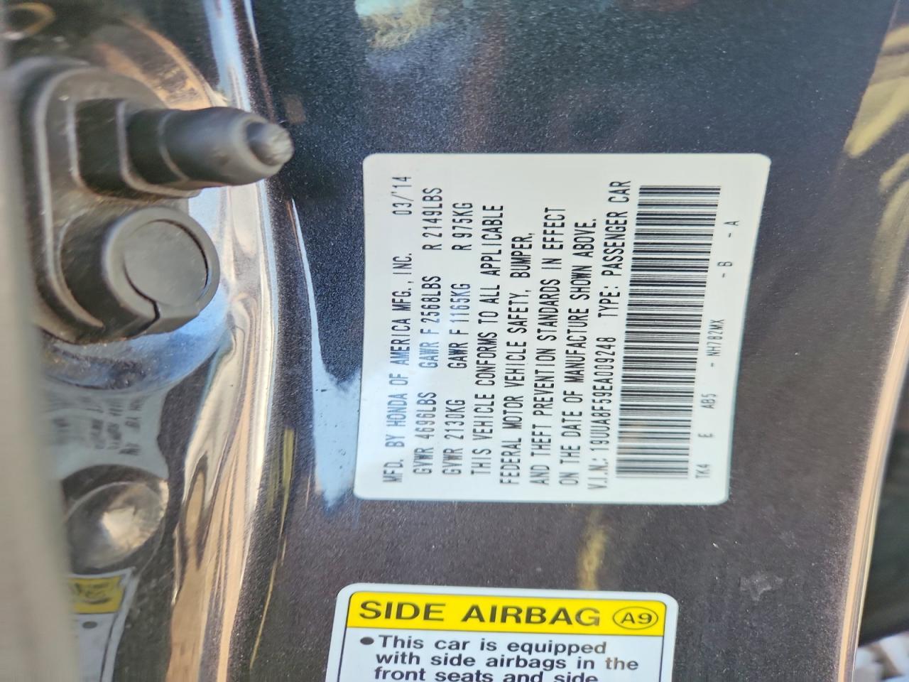 2014 ACURA TL
