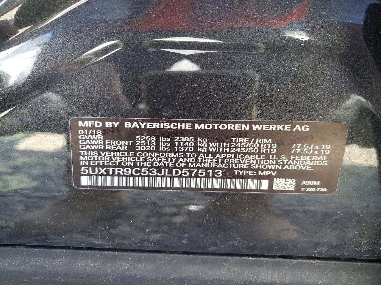 2018 BMW X3