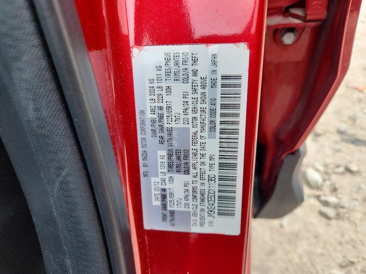 2013 MAZDA CX-5