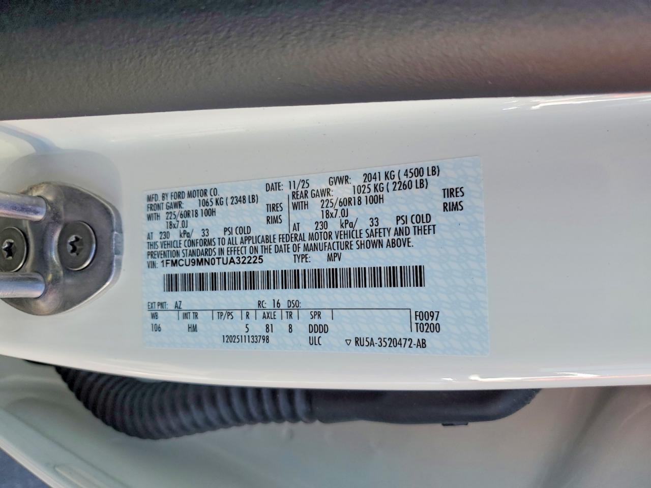 2026 FORD ESCAPE