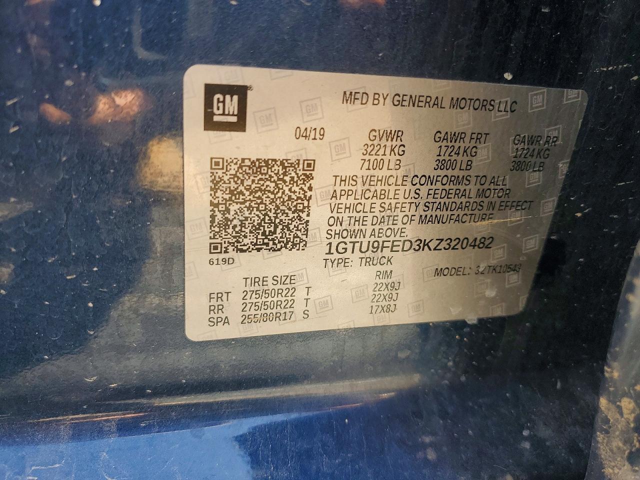 2019 GMC Sierra