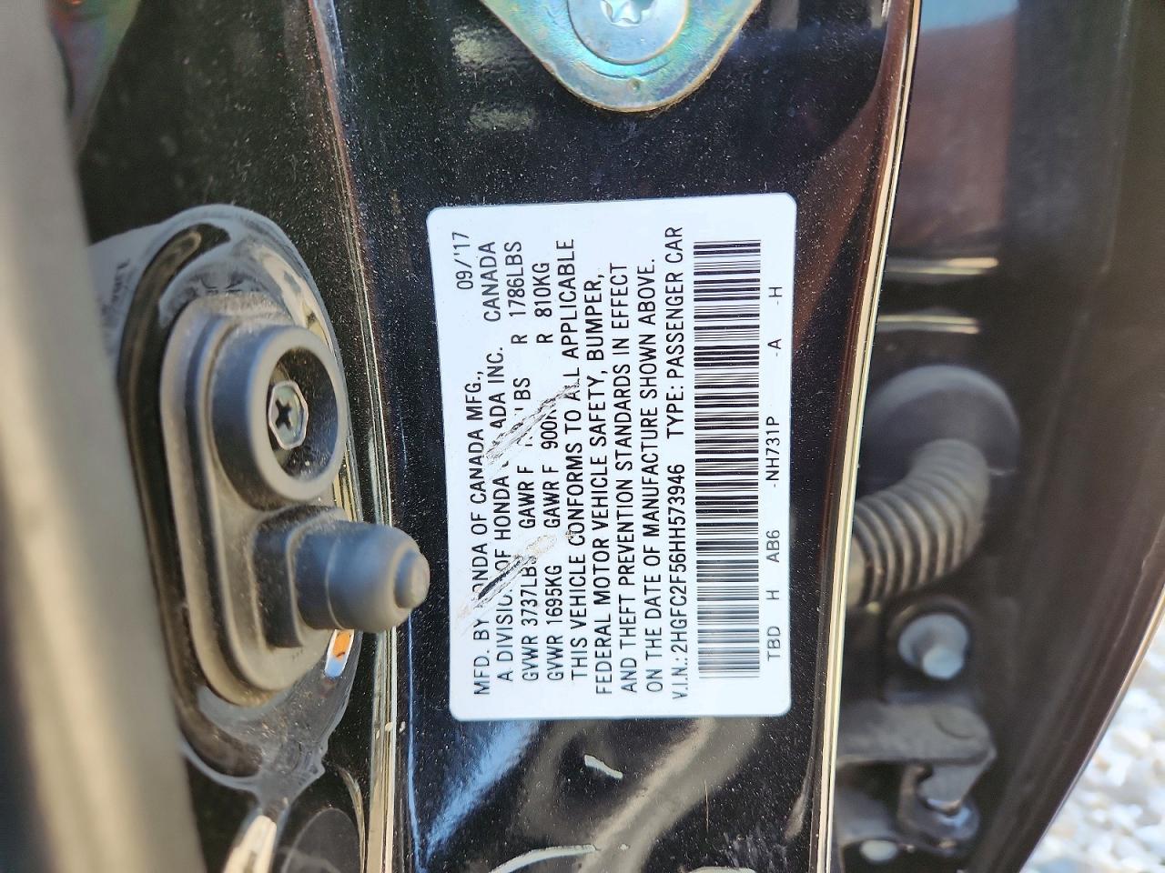 2017 HONDA CIVIC