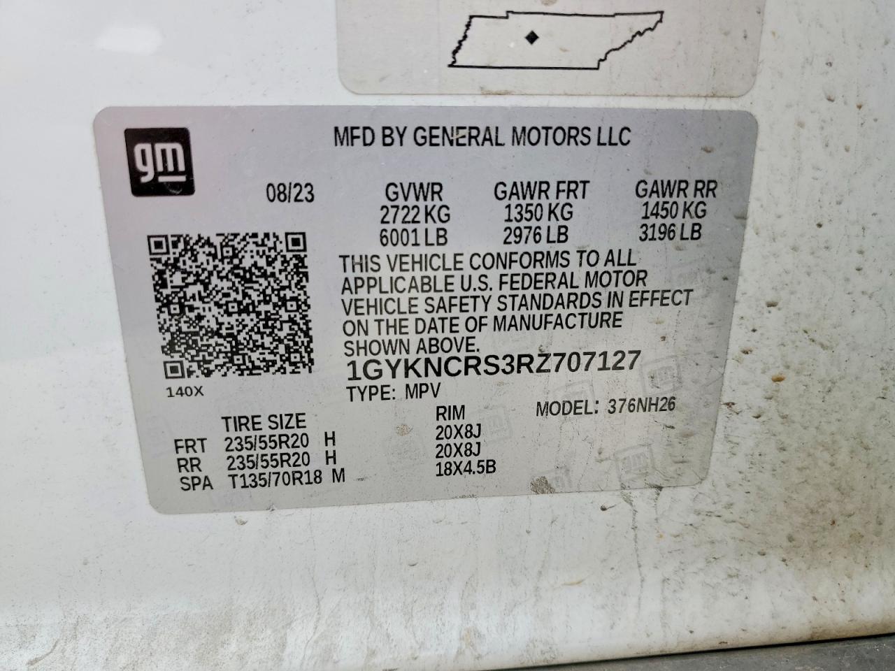 2024 CADILLAC XT5