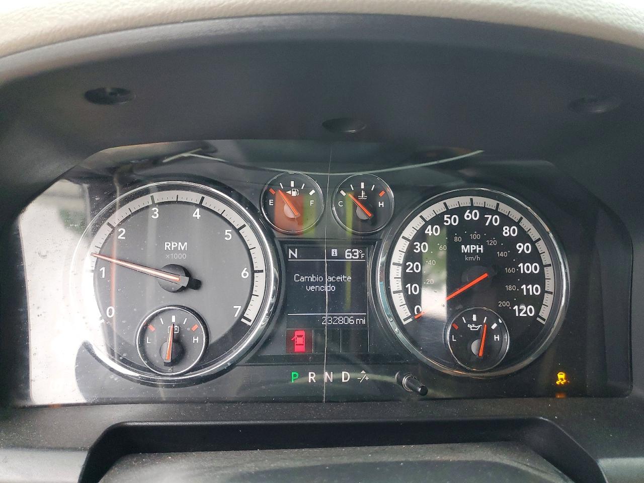 2012 DODGE RAM 1500