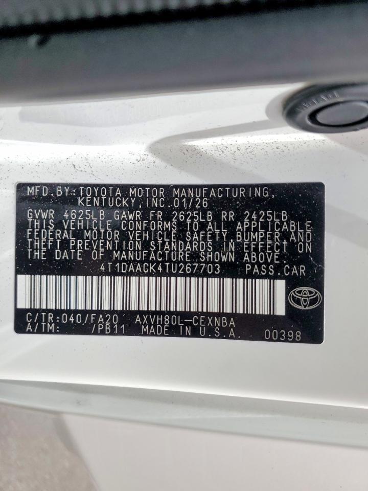 2026 TOYOTA CAMRY