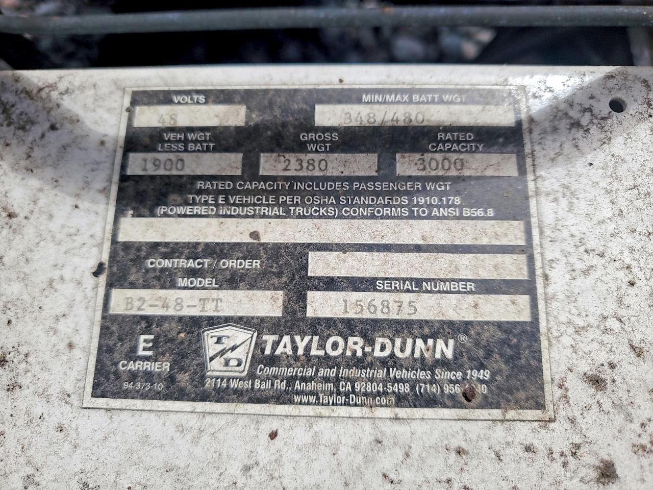 2003 Tayl B2-48-Tt