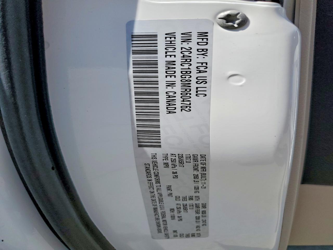 2021 CHRYSLER Pacifica
