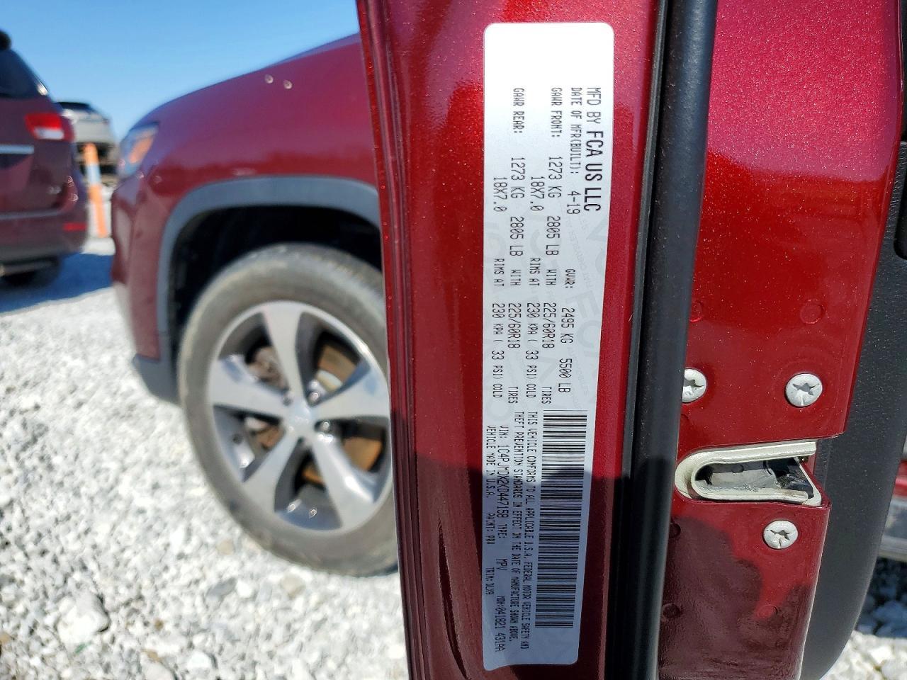 2019 JEEP CHEROKEE