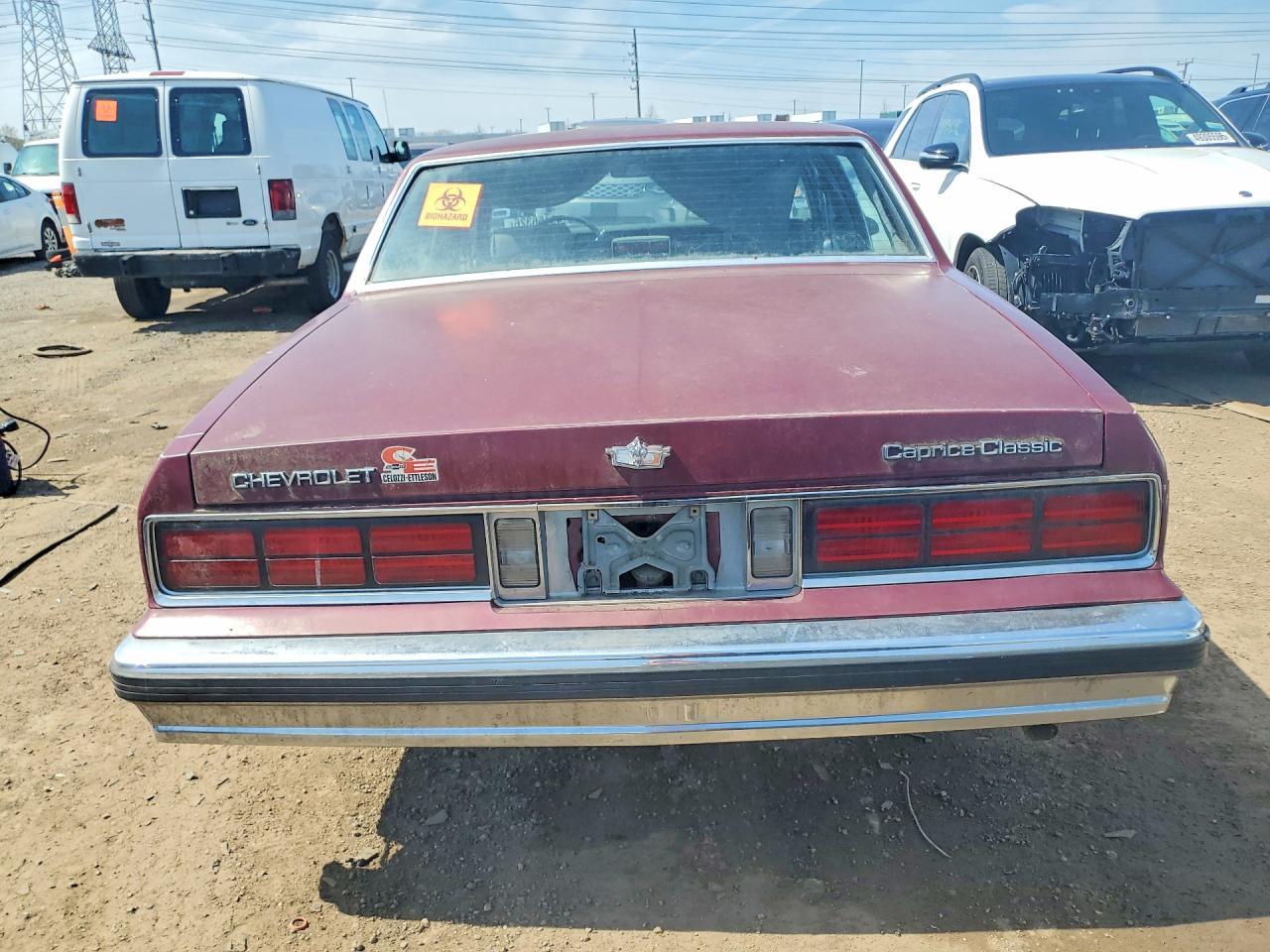 1981 CHEVROLET CAPRICE