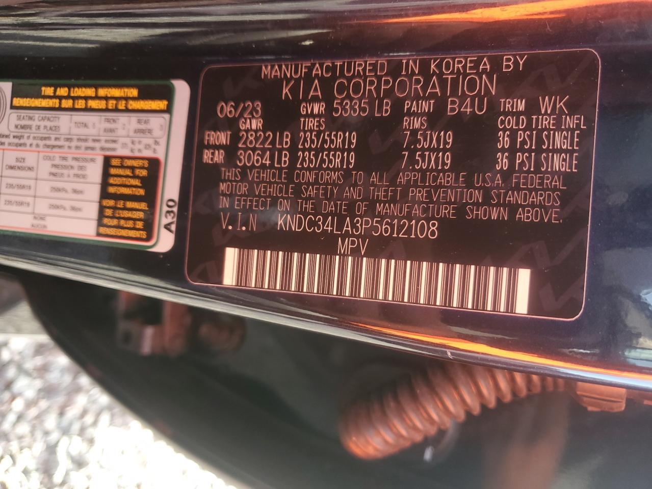 2023 KIA EV6