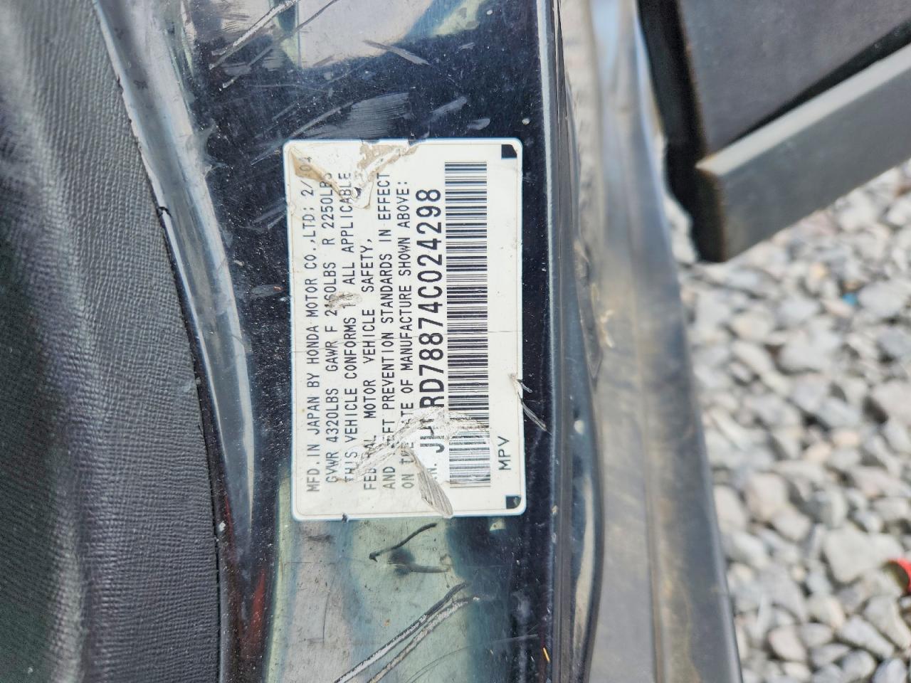 2004 HONDA CR-V