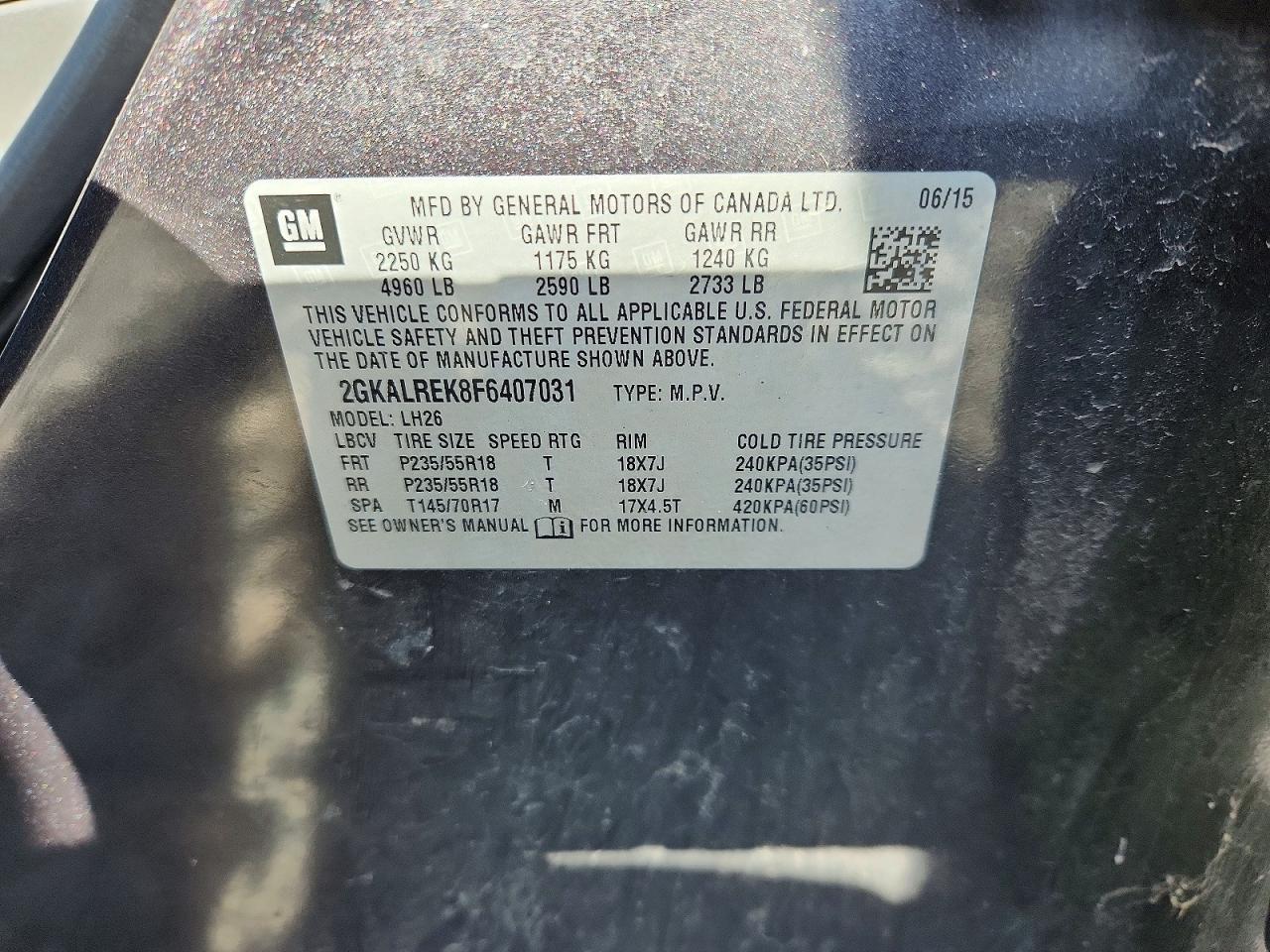 2015 GMC Terrain