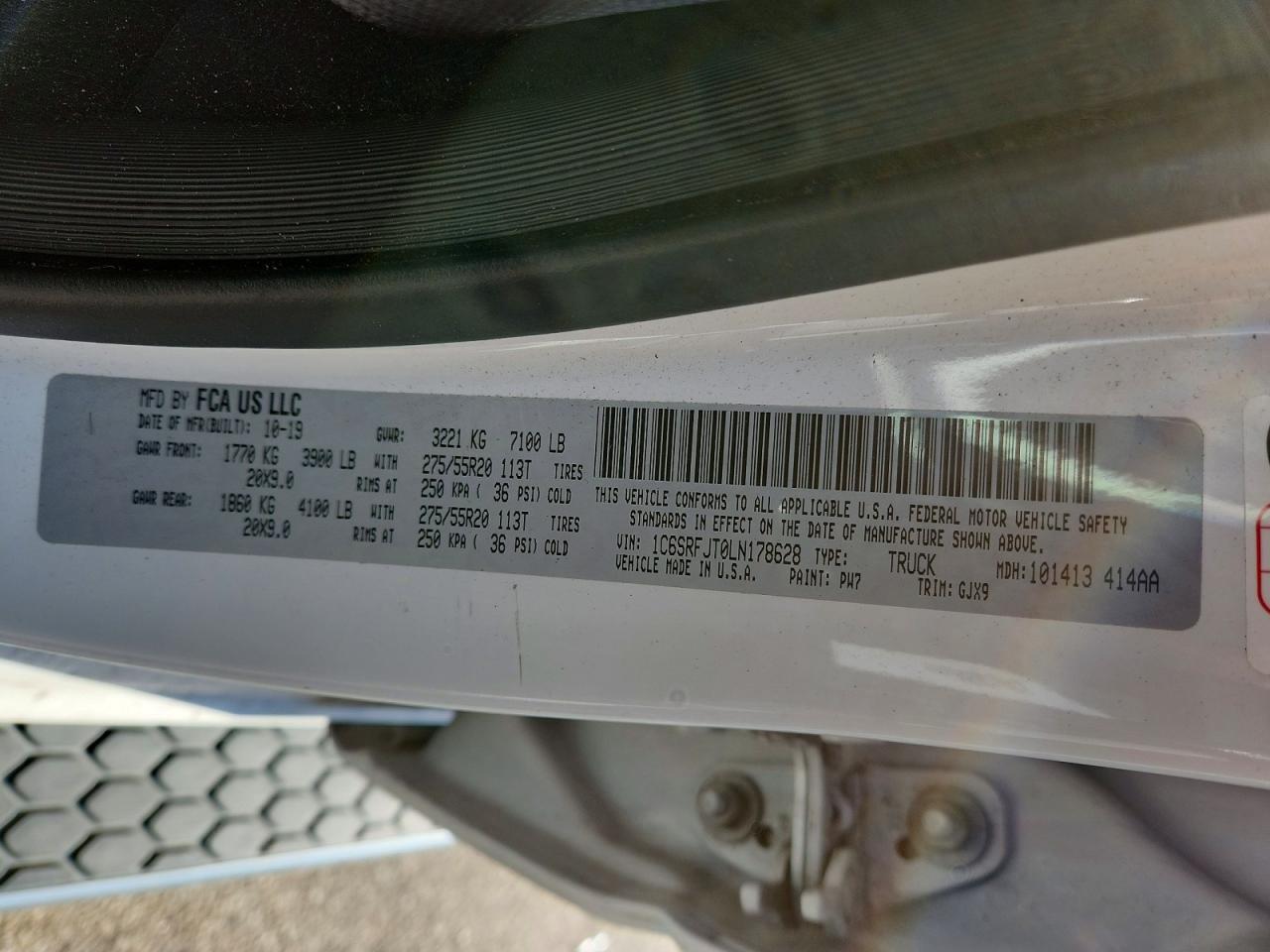 2020 RAM 1500